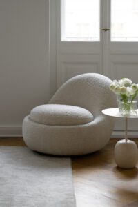 SOFACOMPANY, Maya Cream Boucle, Beige Interior Aesthetic