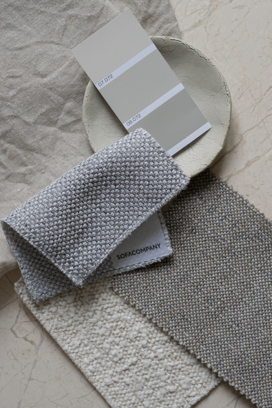 SOFACOMPANY Fabric Samples Interior Design