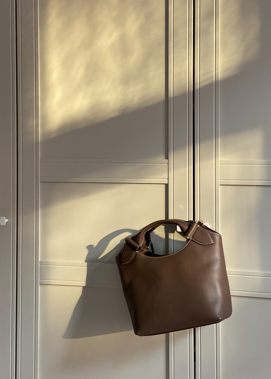 Decadent Copenhagen Minna Brown Leather Tote Bag | Fashion | RG Daily Blog