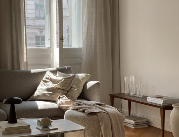 Beige Interior Livingroom Design Inspo | Rebecca Goddard