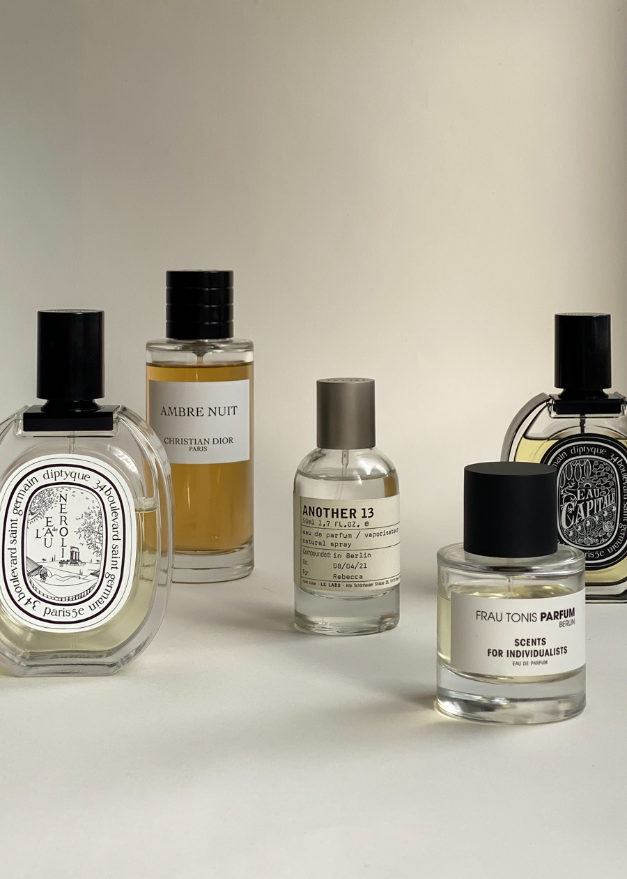 Diptyque, Le Labo, Christian Dior, Frau Tonis, Perfume Summer Fragrance Scents