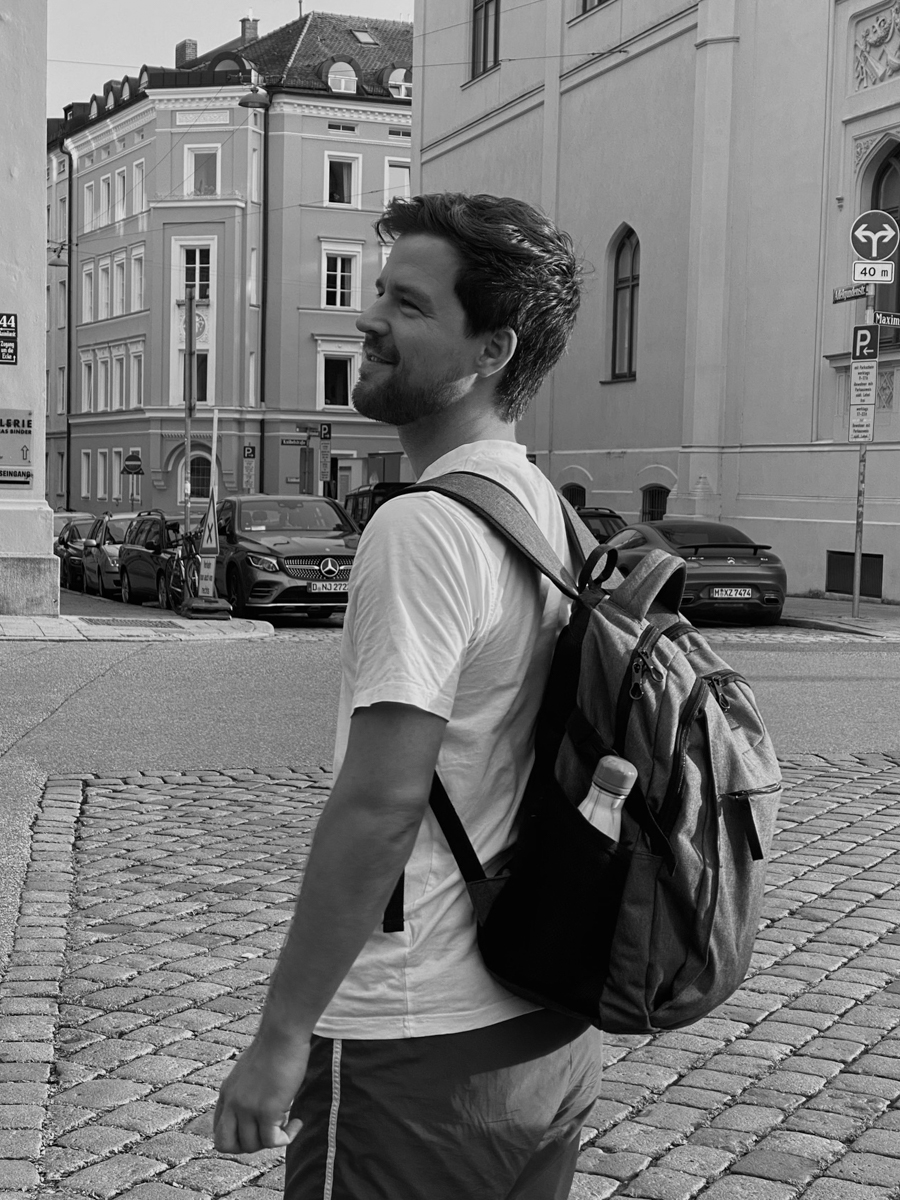 Black & White Summer Vibes, June in Munich, Sven