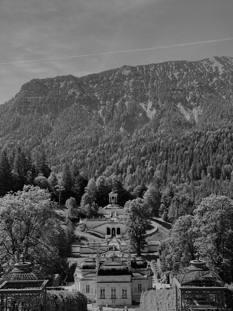 Black & White Summer Vibes, June in Munich, German Alps