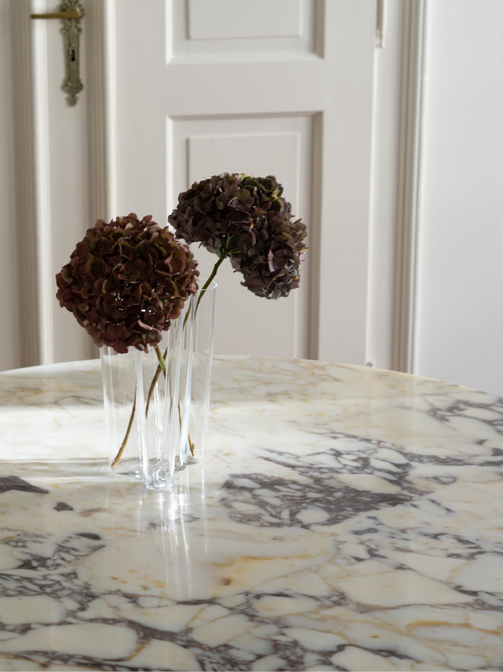 Marble Table Calacatta Viola, By Rebecca Goddard