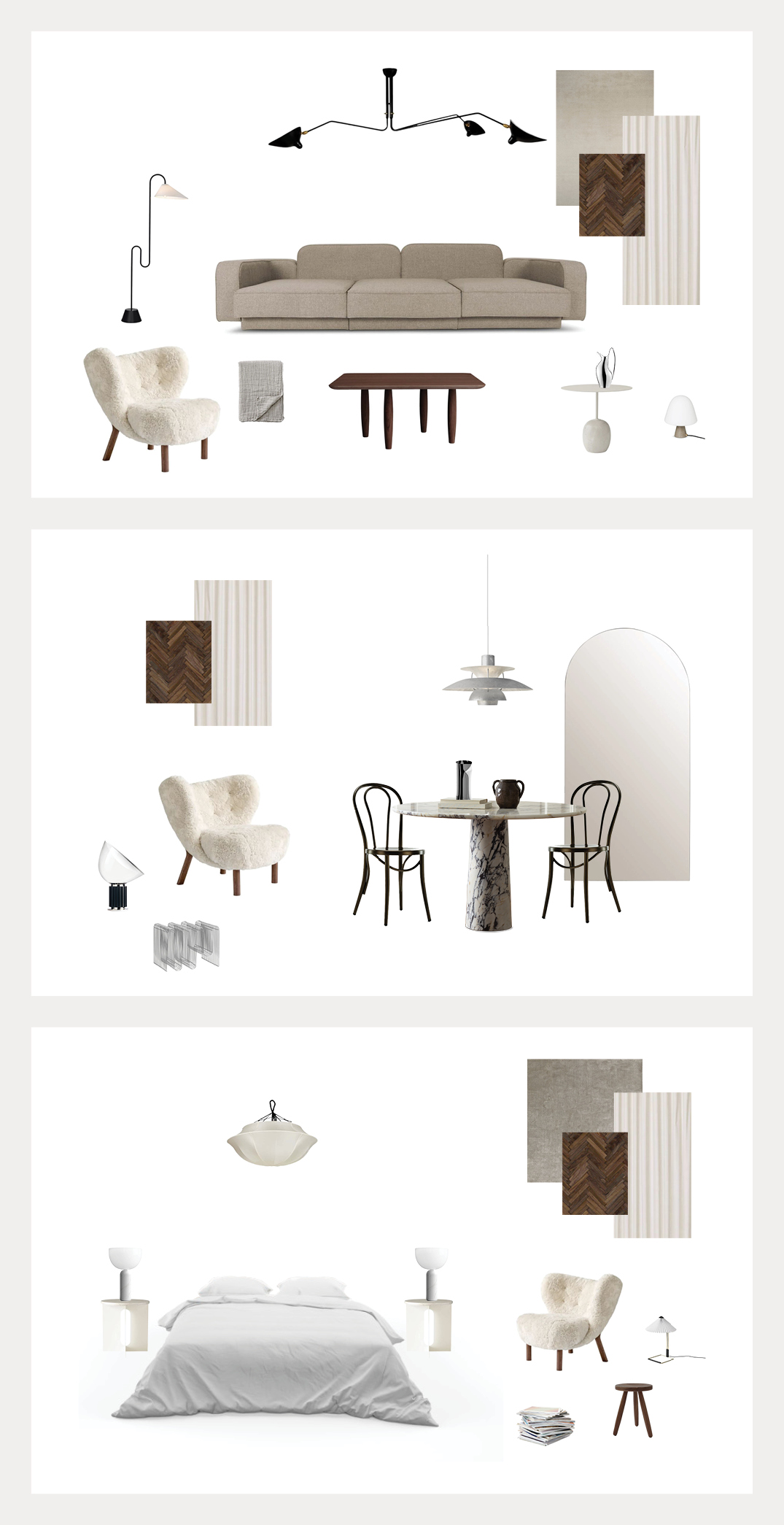Room Planning Moodboard - Timeless Interior Design Aesthetic - RG Daily
