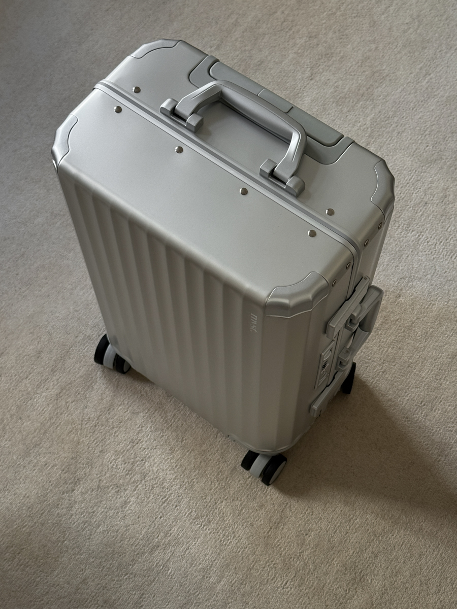 MVST Select, Luxury Aluminum Luggage, Travel Aesthetic