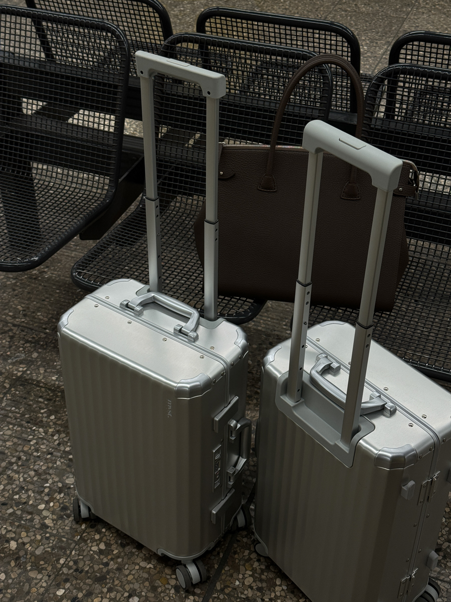 MVST Select, Luxury Aluminum Luggage, Travel Aesthetic