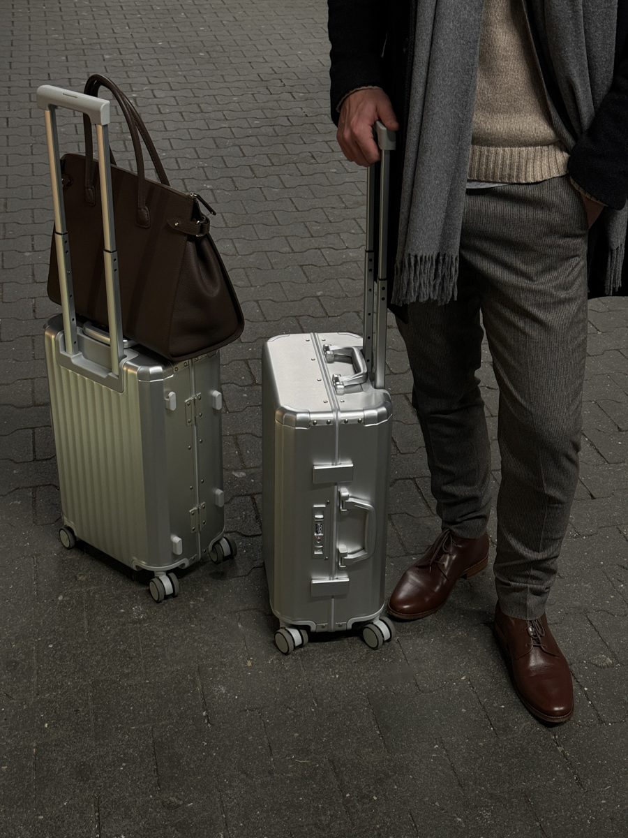 MVST Select, Luxury Aluminum Luggage, Travel Aesthetic