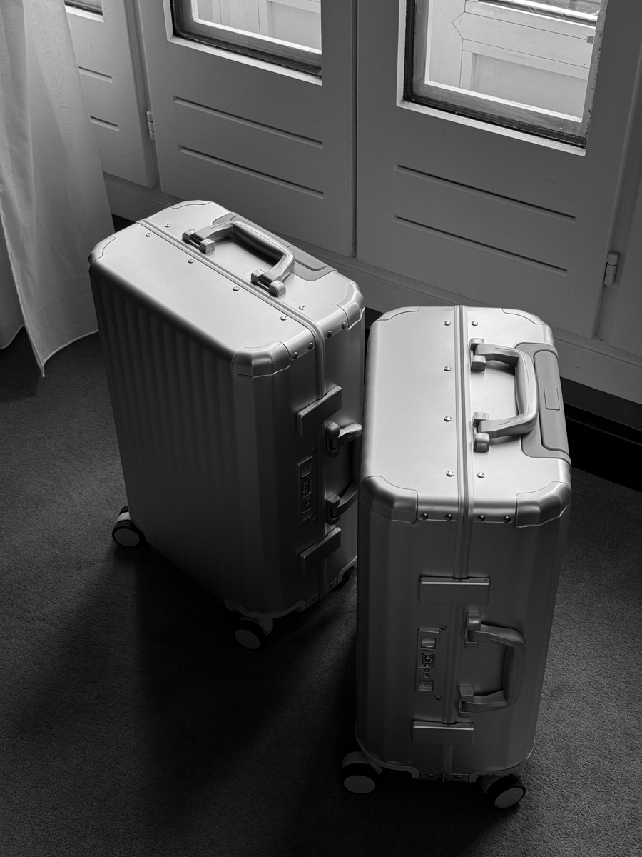 MVST Select, Luxury Aluminum Luggage, Travel Aesthetic