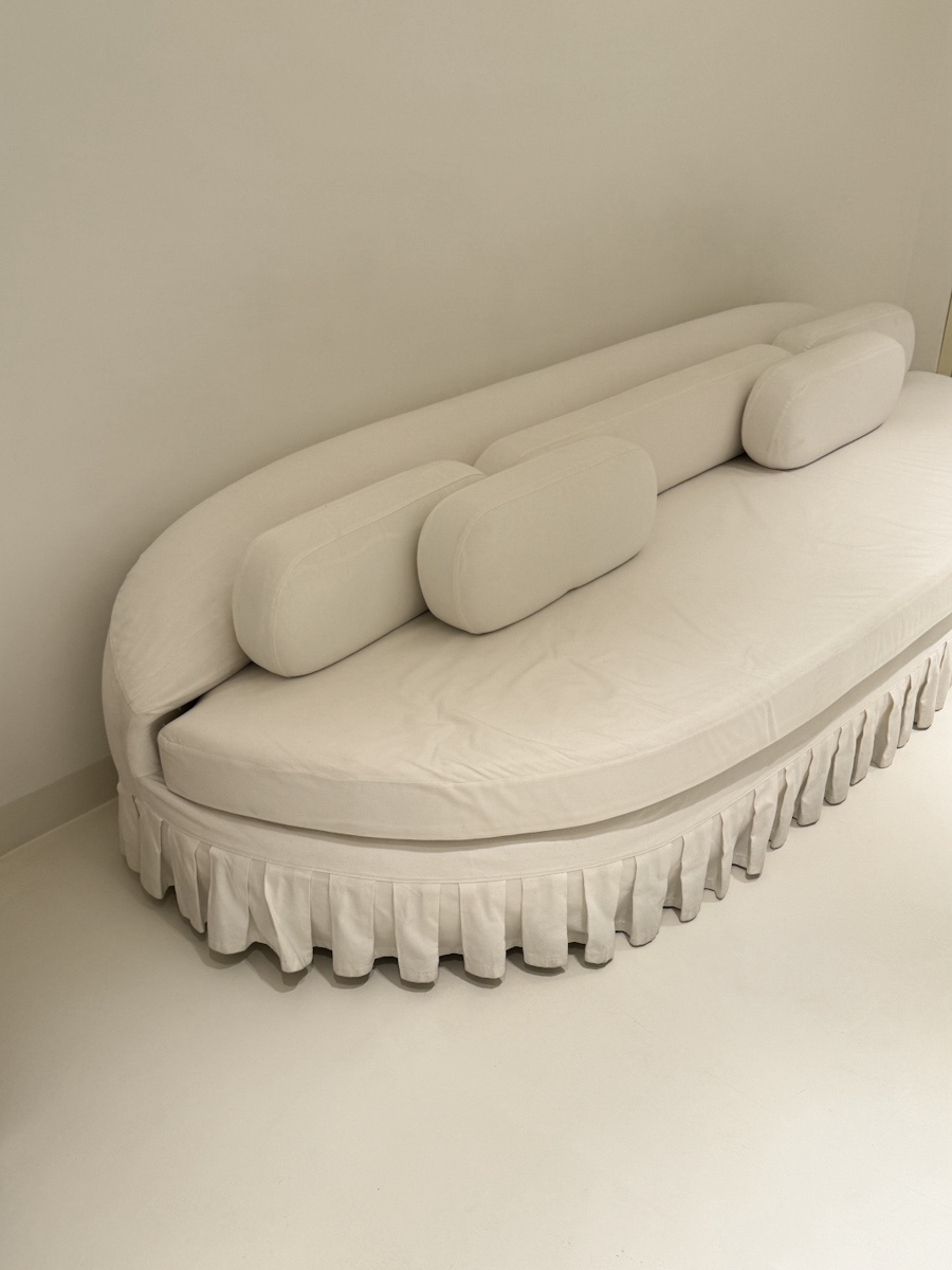 Pierre Augustin Rose Paris Showroom Sofa